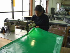 帆布製品製造職種（帆布製品製造作業）実技試験